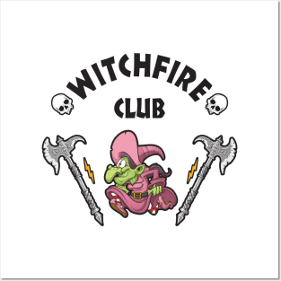 WITCHFIRE CLUB - PINKY COLOR Posters and Art